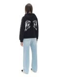 Czarna bluza hoodie z motywem skrzydeł - czarny - CROPP - small4