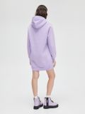 Dresowa sukienka z kapturem - fioletowy - CROPP - small3