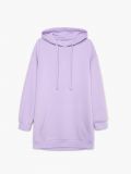 Dresowa sukienka z kapturem - fioletowy - CROPP - small4