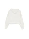 Krótka biała bluza z motylem - biały - CROPP - small5