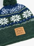Zimowa czapka z pomponem - zielony - CROPP - small2