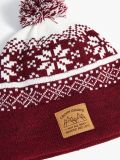 Zimowa czapka z pomponem - kasztanowy - CROPP - small2