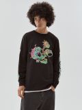 Tričko s dlouhými rukávy Rick and Morty - černý - CROPP - small2