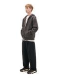 Rozpinana bluza z kapturem - czerwony - CROPP - small3