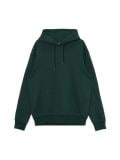 Ciemnozielona bluza regular z kapturem - zielony - CROPP - small3