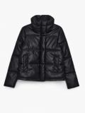 Pikowana kurtka puffer - czarny - CROPP - small4