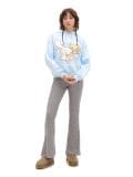 Bluza hoodie z nadrukiem Cinnamoroll - błękitny - CROPP - small4