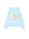 Bluza hoodie z nadrukiem Cinnamoroll - błękitny - CROPP - small1