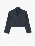 Blejzer - tmavosivá - CROPP - small4