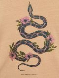 Oversize-T-Shirt mit Druck - Beige - CROPP - small4