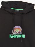 Bluza z kapturem The Mandalorian - czarny - CROPP - small5