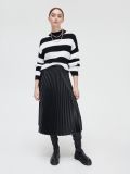 Sweter w paski - czarny - CROPP - small1