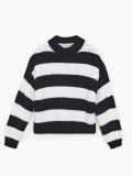 Sweter w paski - czarny - CROPP - small4