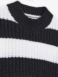 Sweter w paski - czarny - CROPP - small5
