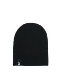 Czarna czapka beanie z wiskozą - czarny - CROPP - small1