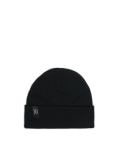 Czarna czapka beanie z wiskozą - czarny - CROPP - small2
