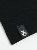Czarna czapka beanie z wiskozą - czarny - CROPP - small3