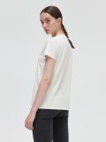 Koszulka z nadrukiem - kremowy - CROPP - small2