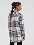 Koszula w kratę - kremowy - CROPP - small3