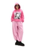 Felpa con cappuccio Bratz - rosa shocking - CROPP - small1
