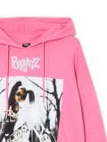 Felpa con cappuccio Bratz - rosa shocking - CROPP - small5