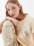 Pijama din două piese Bambi - bej - CROPP - small1