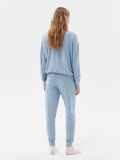 Pijama din tricot - albastru-pal - CROPP - small2
