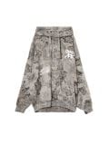 Felpa con cappuccio stampata - grigio scuro - CROPP - small2