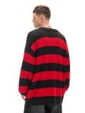 Czerwony sweter w paski - czerwony - CROPP - small4