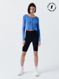 Cardigan scurt - albastru-deschis - CROPP - small1