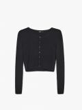 Kurze Strickjacke - Schwarz - CROPP - small4