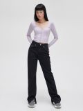 Bluse mit Knöpfen - Lavendel - CROPP - small1