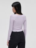Bluse mit Knöpfen - Lavendel - CROPP - small3