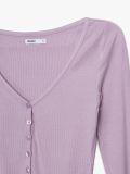Bluse mit Knöpfen - Lavendel - CROPP - small5