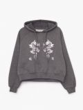 Bluza z kapturem i nadrukiem - szary - CROPP - small4