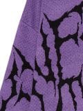 Fioletowy sweter z nadrukiem - fioletowy - CROPP - small7