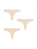 3 pack beżowych majtek - kremowy - CROPP - small1