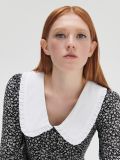 Рокля на цветя - черeн - CROPP - small2