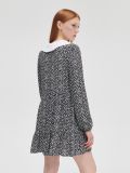 Рокля на цветя - черeн - CROPP - small3