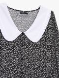 Рокля на цветя - черeн - CROPP - small6