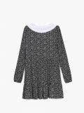 Рокля на цветя - черeн - CROPP - small5