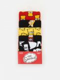 5 pack skarpet The Simpsons - żółty - CROPP - small2