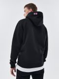 Bluza z kapturem i nadrukiem - czarny - CROPP - small2