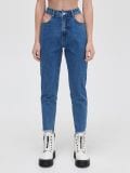 Jeans im Mom-Fit mit Cut-outs an der Hüfte - Blau - CROPP - small1