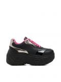 Czarno-różowe sneakersy - czarny - CROPP - small1