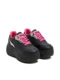 Czarno-różowe sneakersy - czarny - CROPP - small2