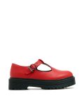 Czerwone półbuty Mary Jane - czerwony - CROPP - small1