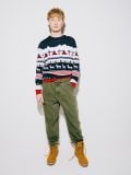 Świąteczny sweter - granatowy - CROPP - small4