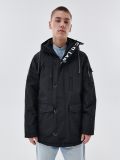 Kurtka z kapturem - czarny - CROPP - small1