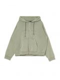 Rozpinana bluza oversize z kapturem - zielony - CROPP - small3